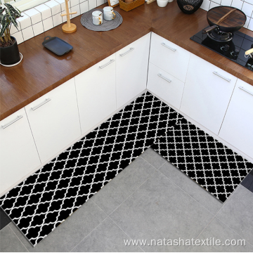Simple home kitchen waterproof foot mat